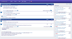 Desktop Screenshot of orientbeachforum.com